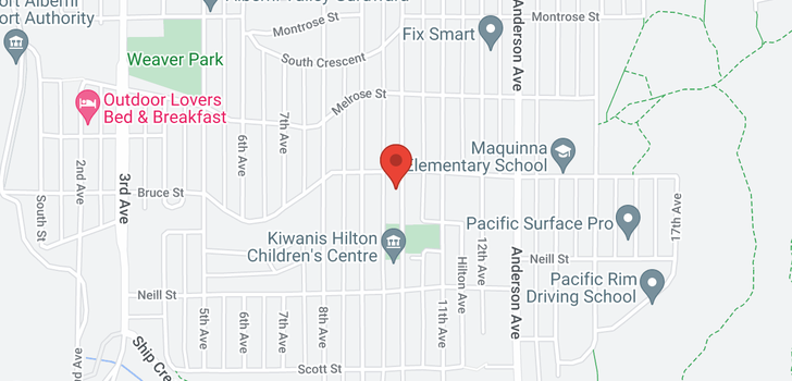 map of 2586 10TH AVE